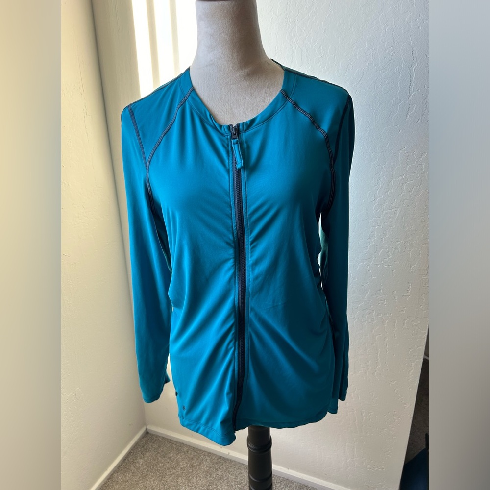 Title Nine Sport Jacket teal - size large